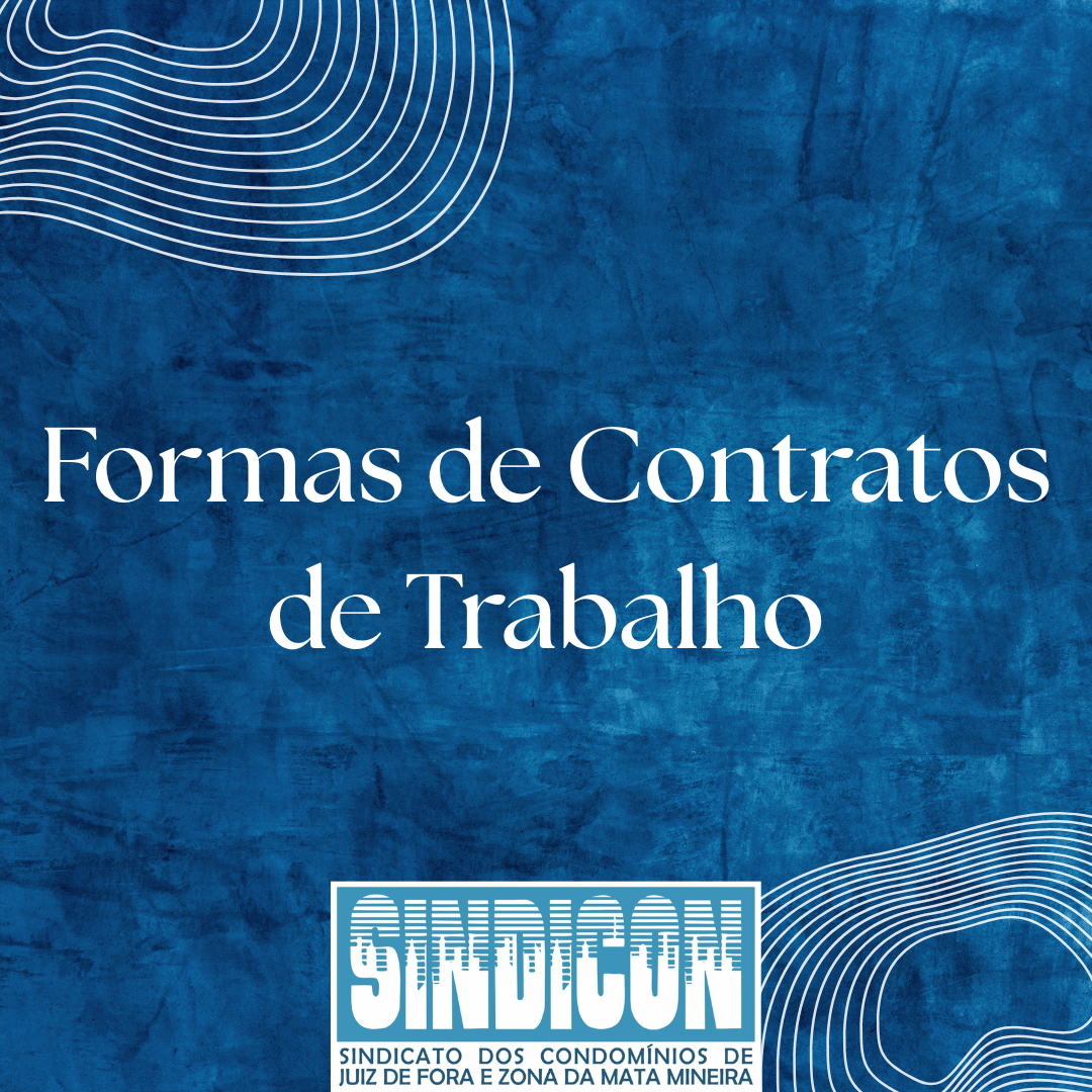 Formas de Contratos de Trabalho