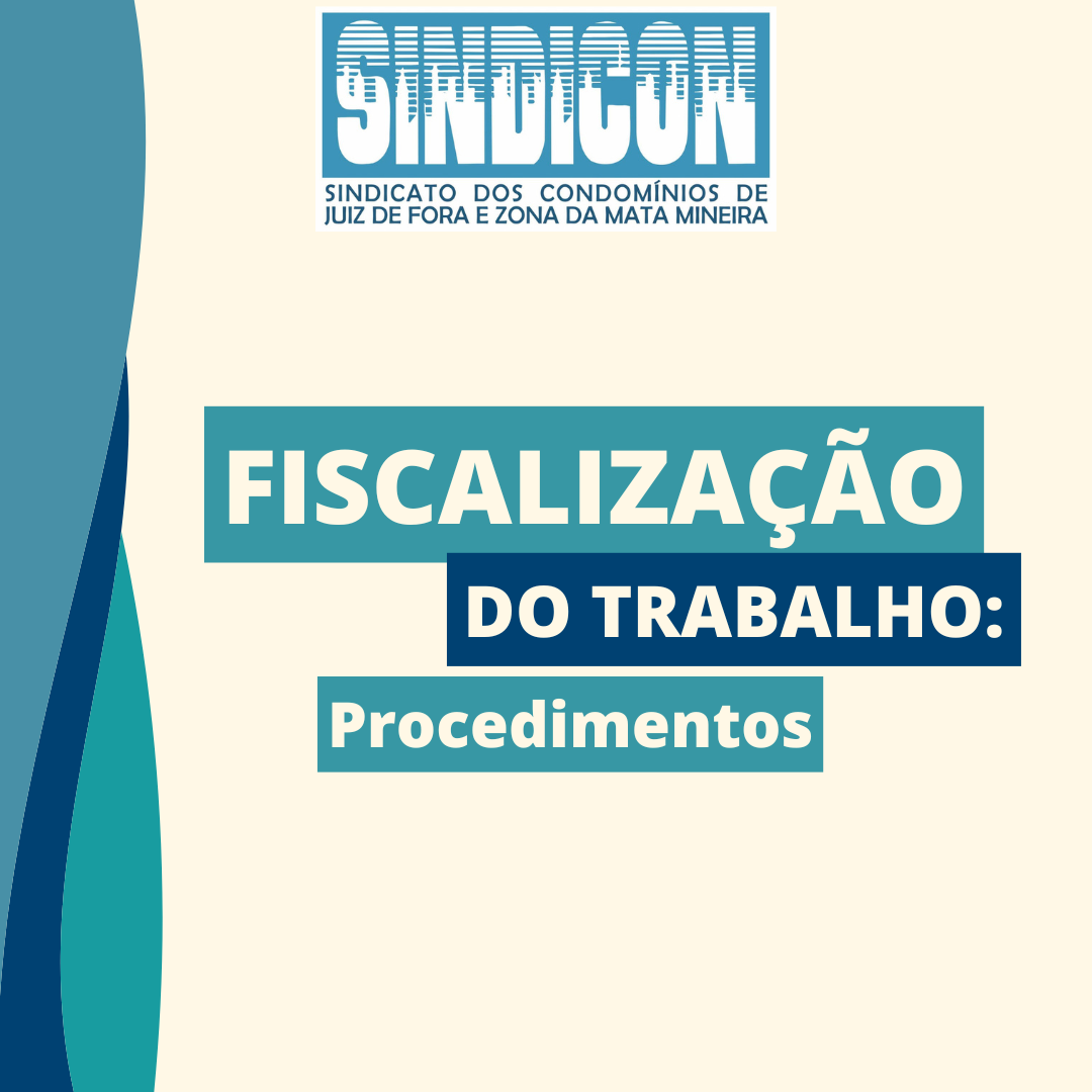 Fiscalização do trabalho – Procedimentos