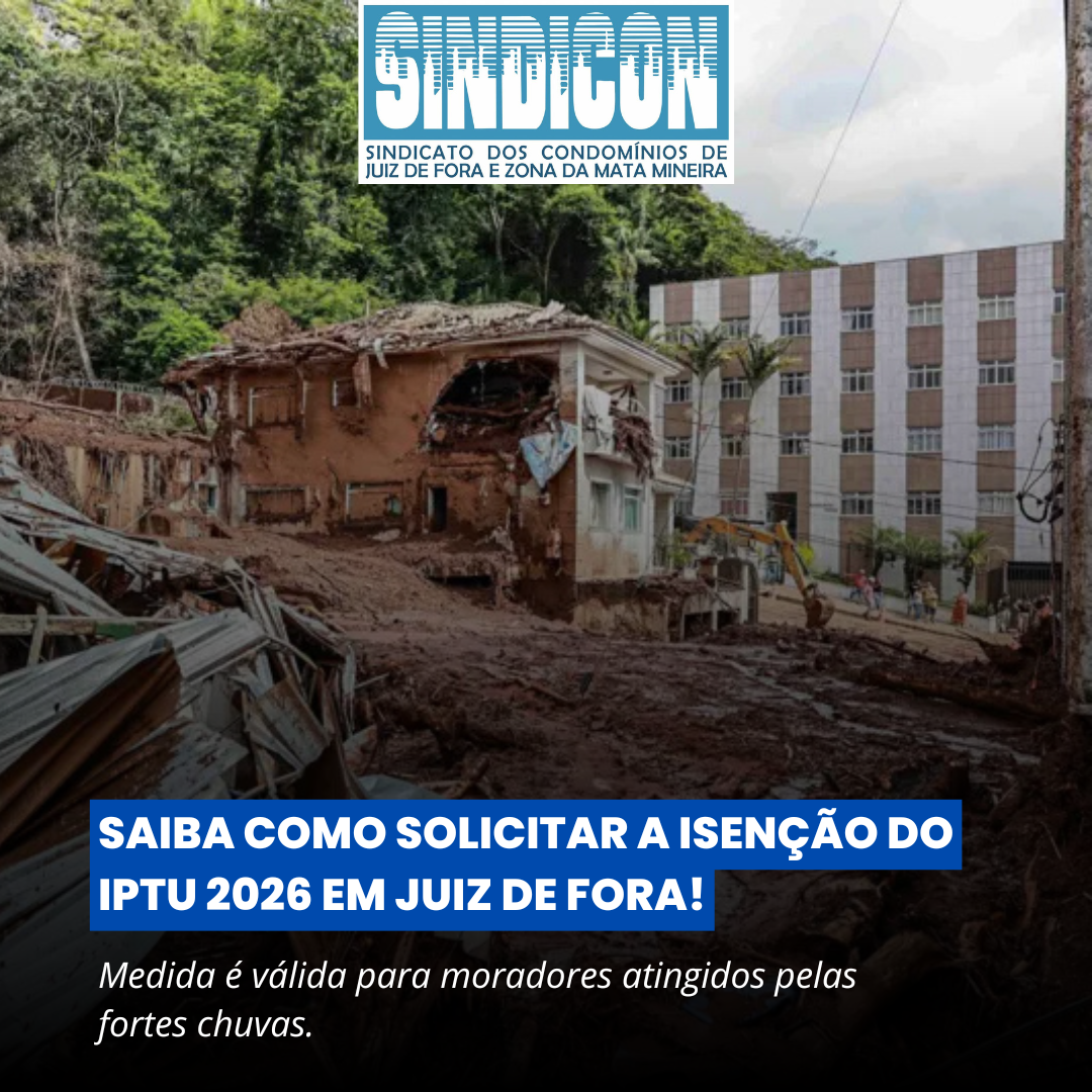 Isenção do IPTU 2026 para Imóveis Atingidos por Eventos Climáticos em Juiz de Fora