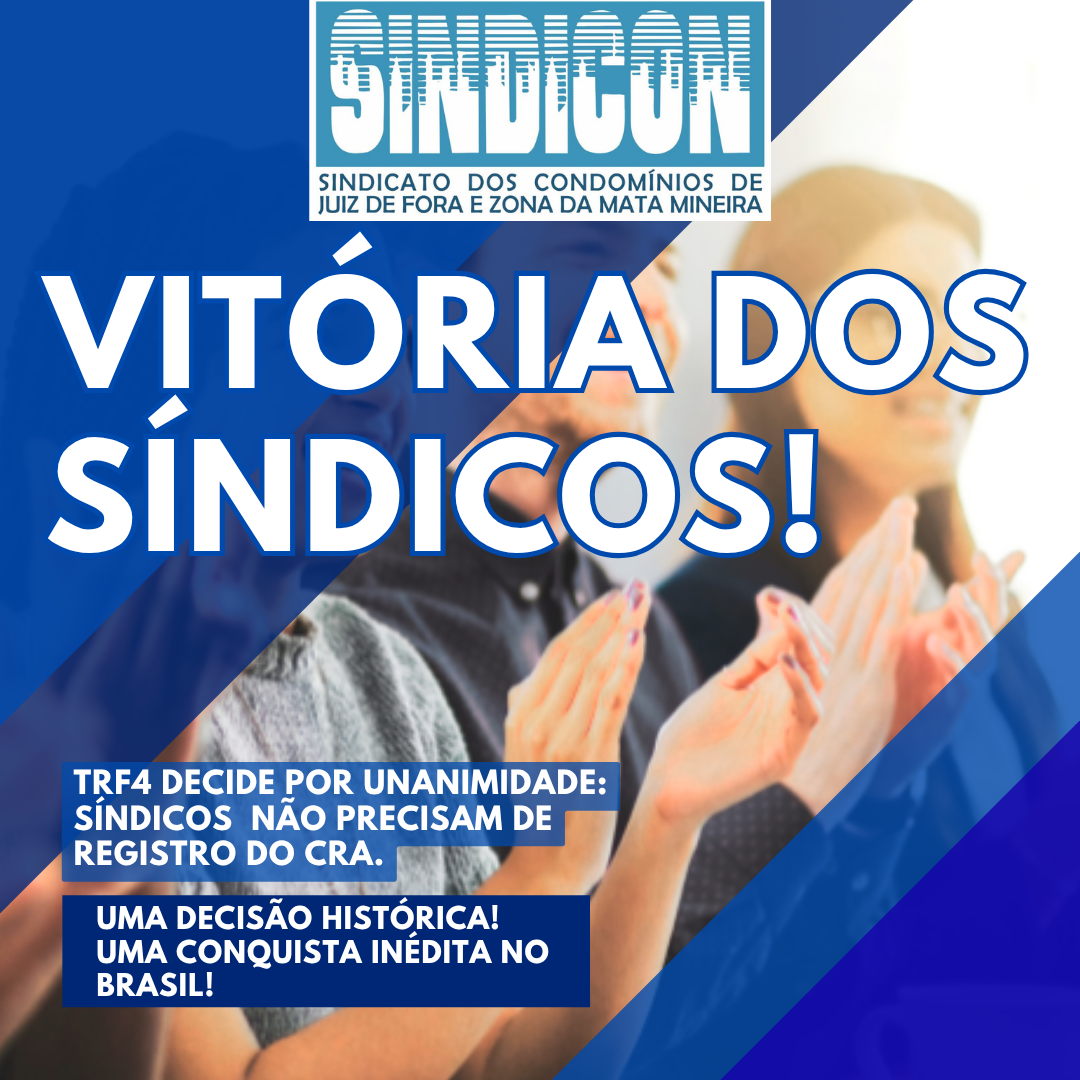 TRF4 decide que síndicos profissionais não precisam de registro no CRA